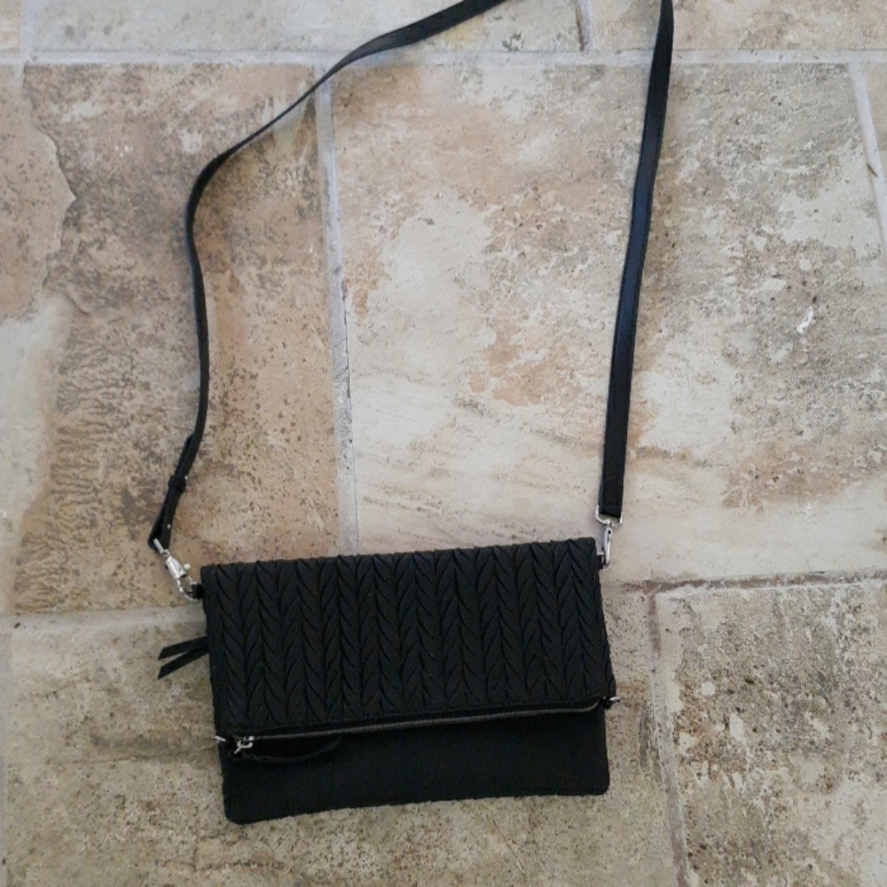 Black Waverley Clutch
